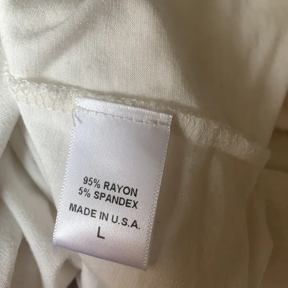 Bobeau Oversized White Short Sleeve Top - Image 9