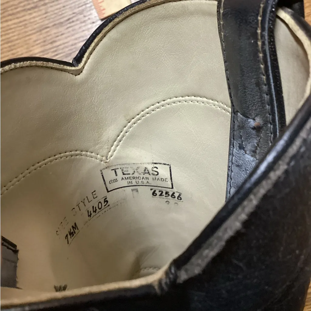 Texas Boots. Made in U.S.A. Woman’s 7.5 - Image 4