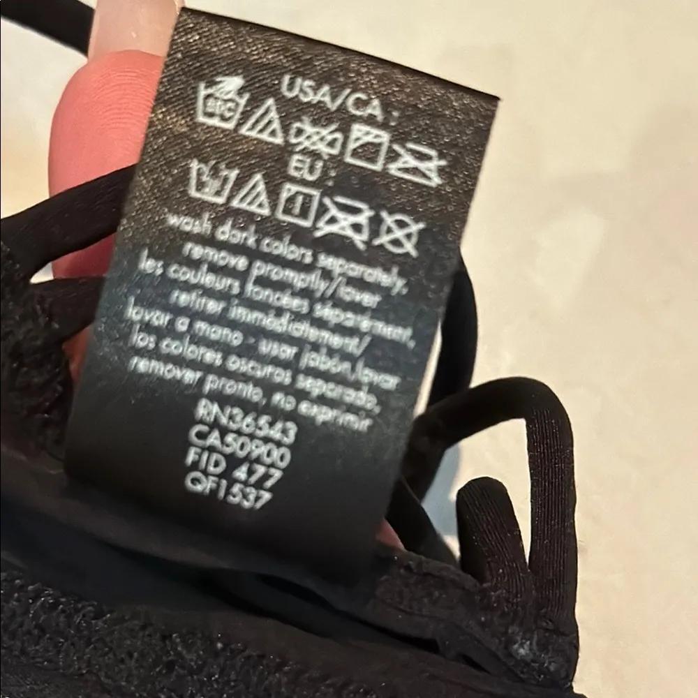 Calvin Klein Black Strappy Bralette - Image 6