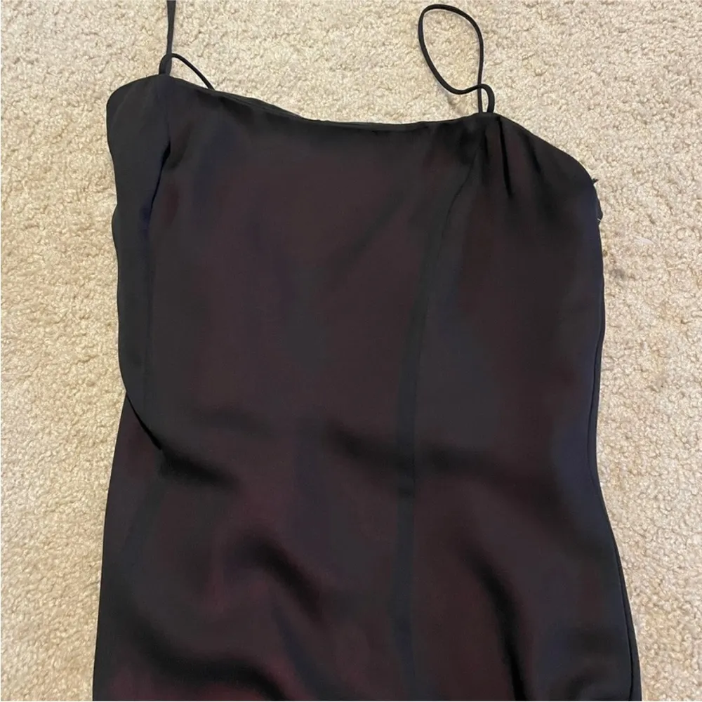 Dave and Johnny  red and black slit maxi dress prom - Image 2