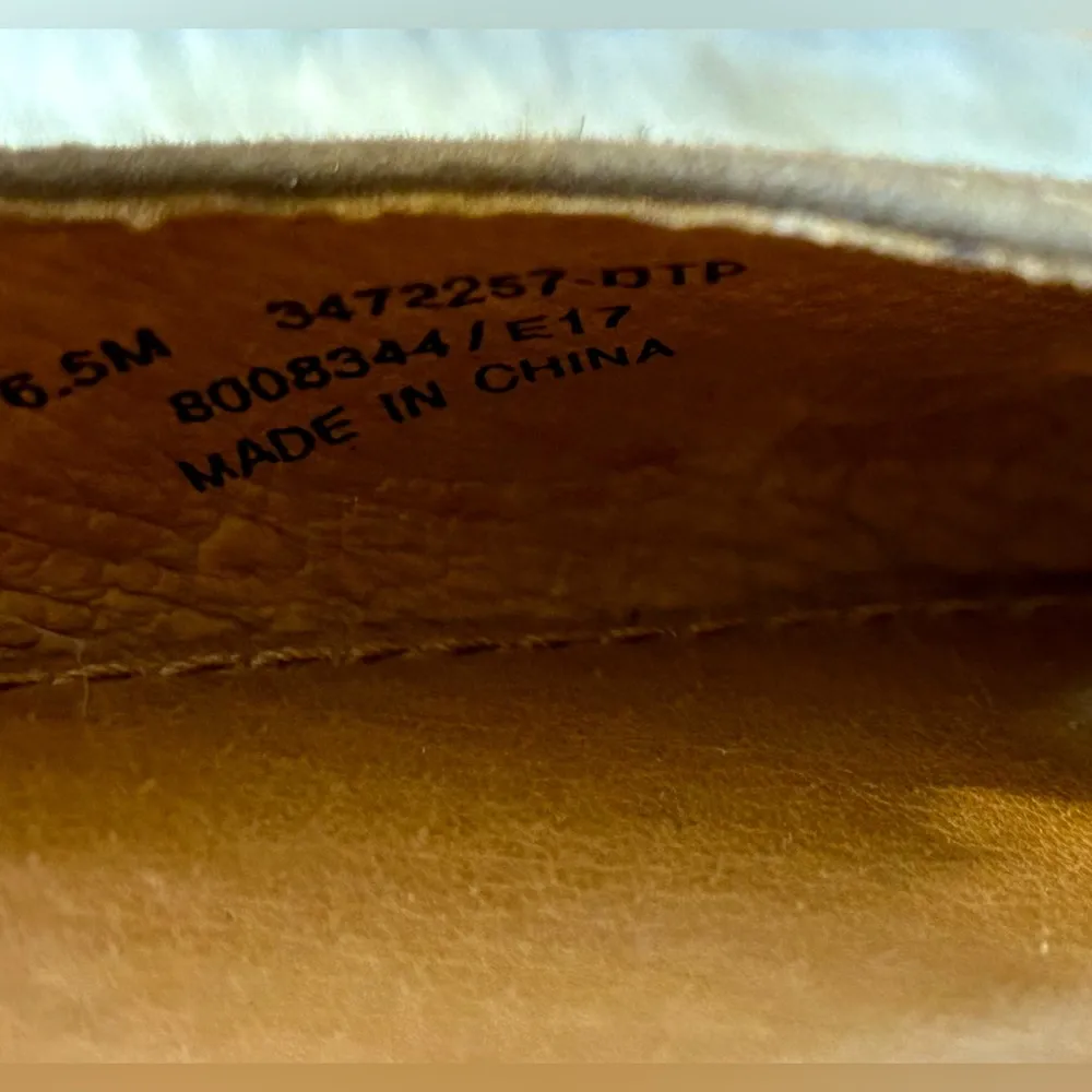 Sienna Buckle Ballet Flat in Taupe Suede Size 6.5 - Image 13