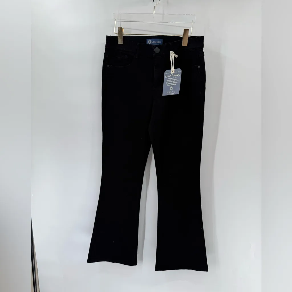 Democracy Ab"solution® Itty Bitty Bootcut Black Jeans size 8P NWT - Image 8