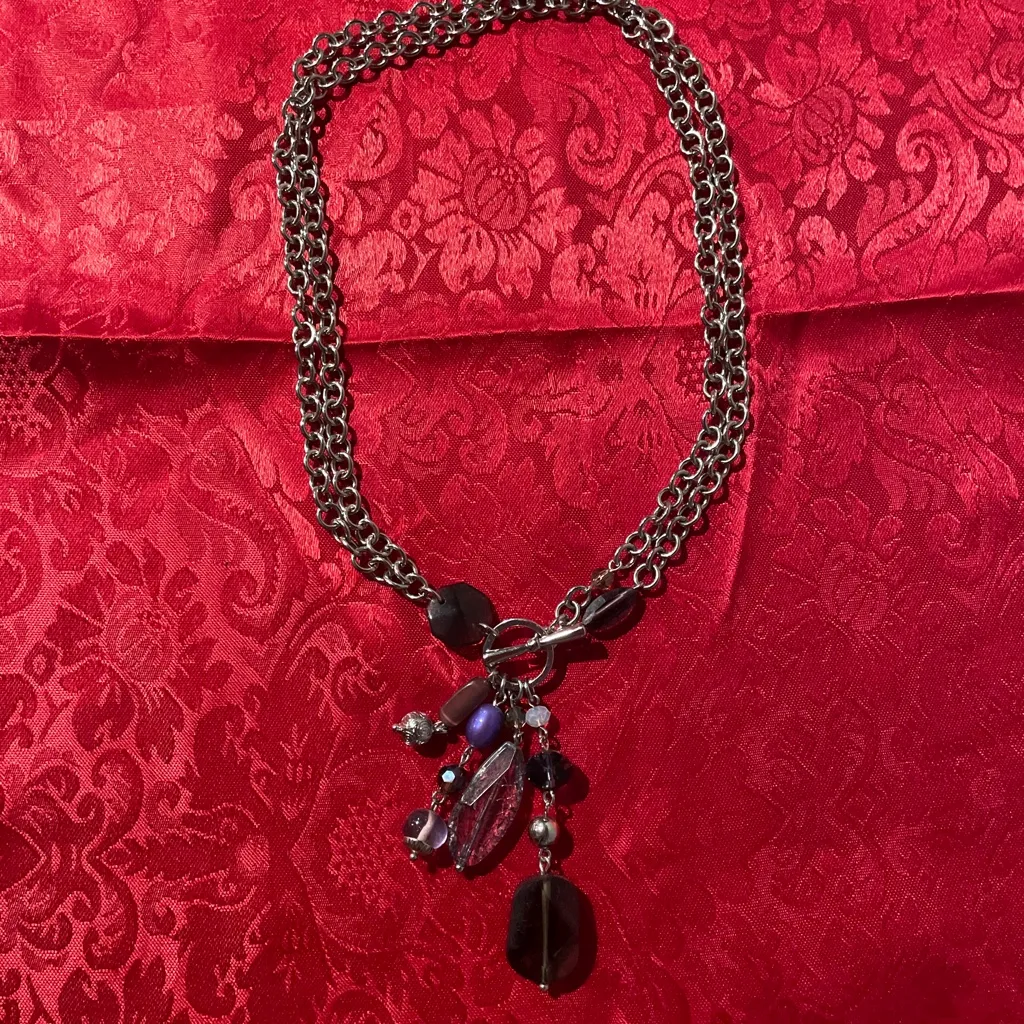 20” Lia Sophia Charms Pendant Necklace Gift Fashion Women Party Holiday Jewelry - Image 2