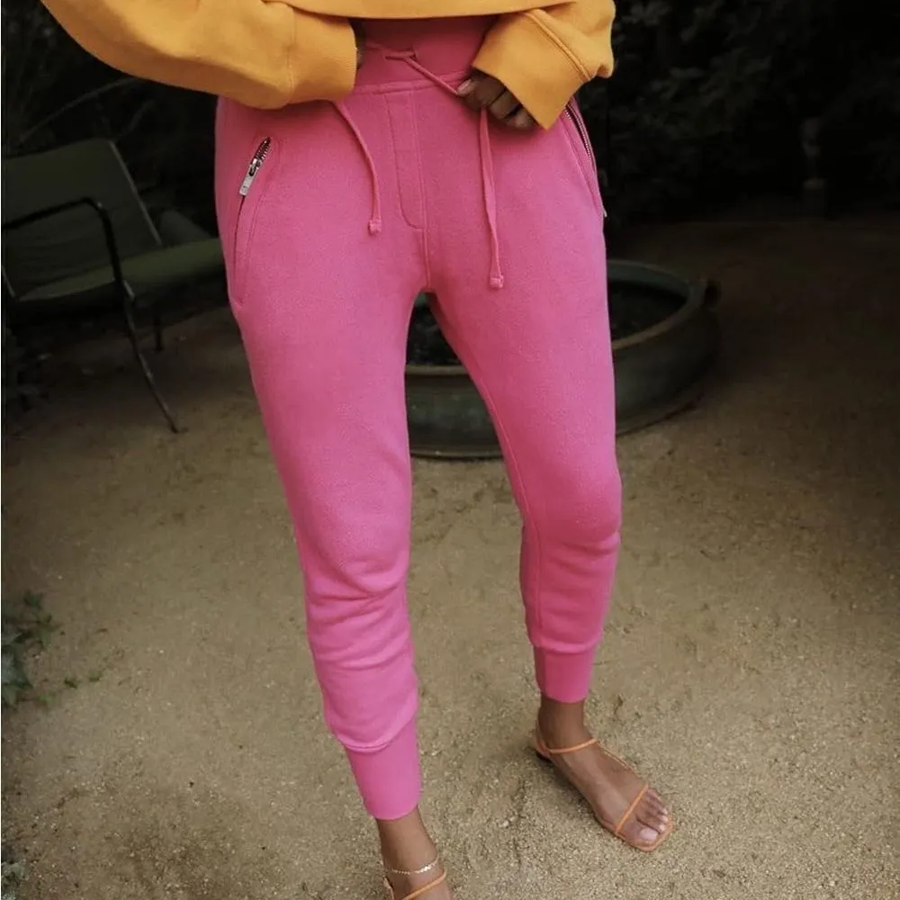 Bandier x Sincerely Jules Bright Rose The Juniper Jogger - Image 3