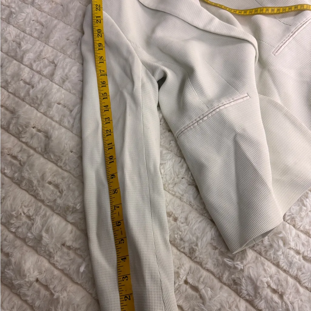 Reiss Cream Women's Blazer Size Large - Image 12