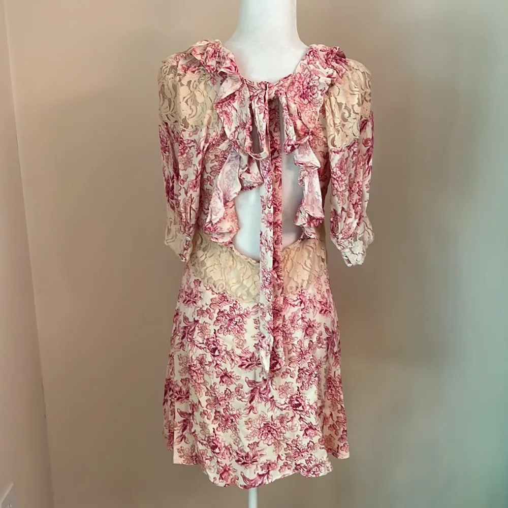 Free People Luci Mini Dress Pink - Image 10