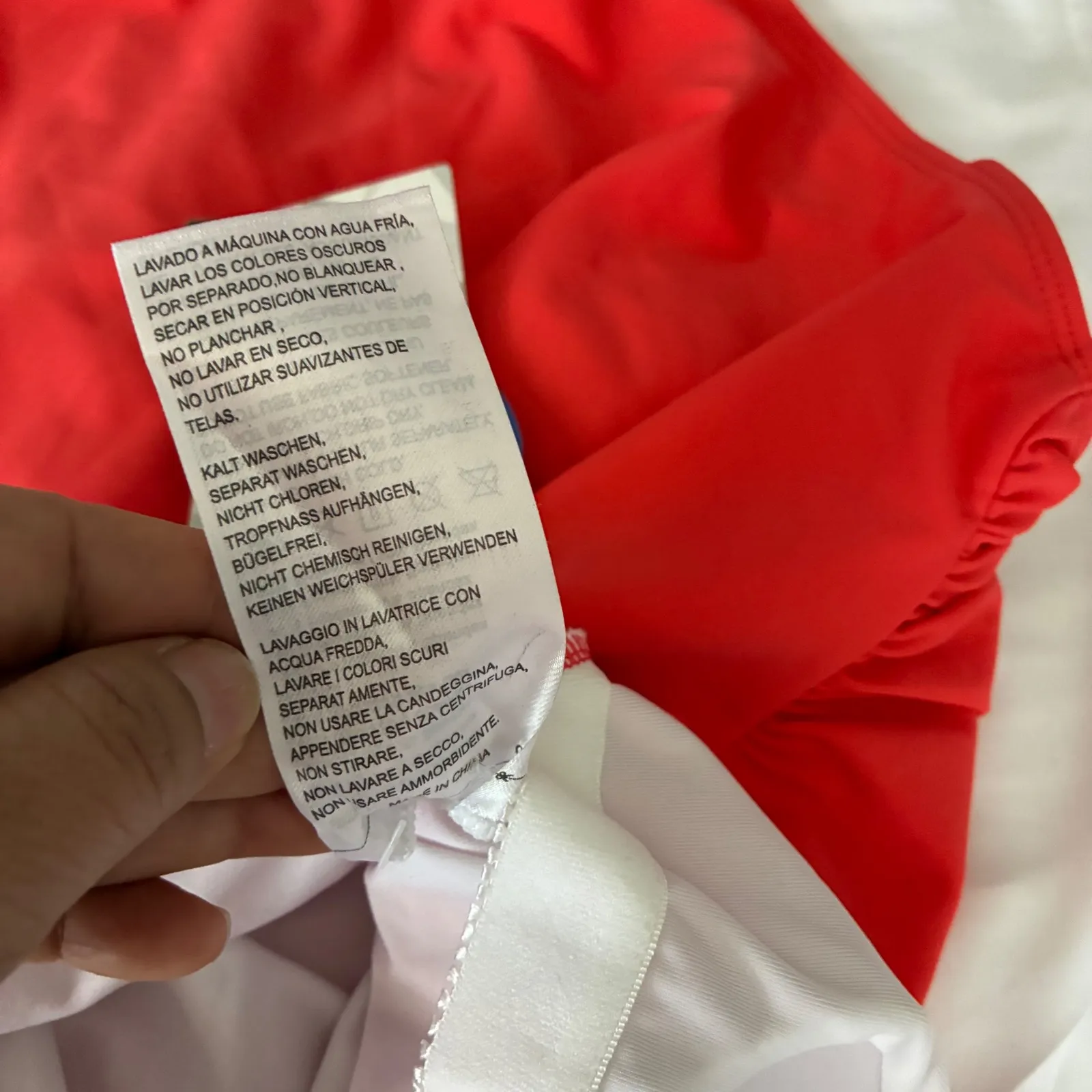 BALEAF Halter One Piece Orange Swimsuit Tummy Control Ruched SPF 50+ Orange S - Image 5