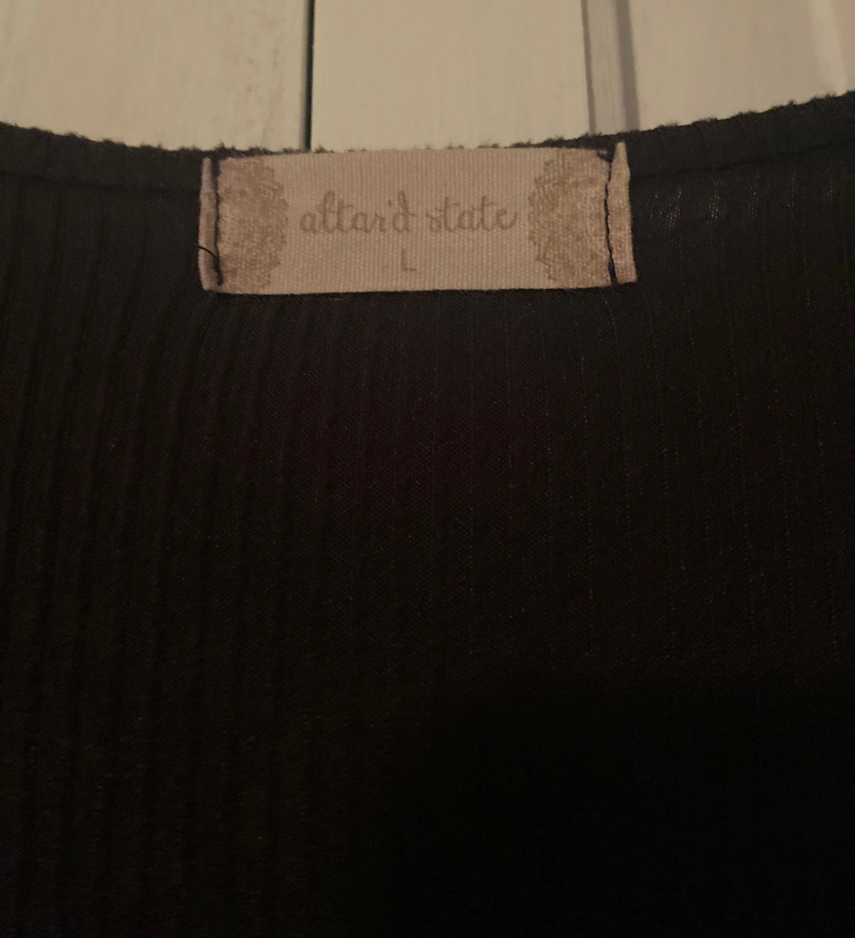 Altard State Plain Black Short Sleeve Jumpsuit - Image 3