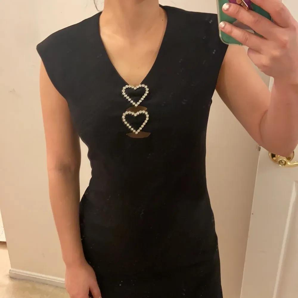 Maje black mini dress. S - Image 9