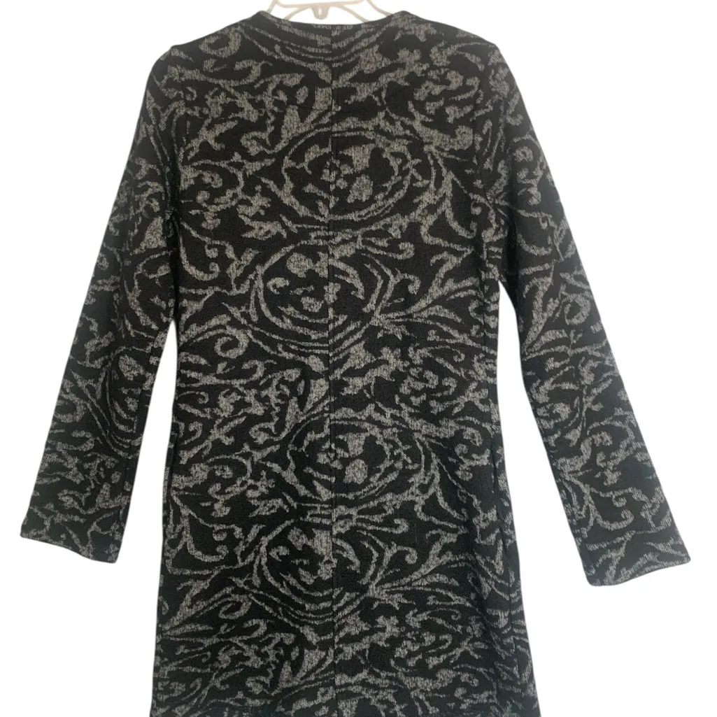 Nanette Lepore Jaquard Knit Sweater Jacket Size Medium Wool - Image 2