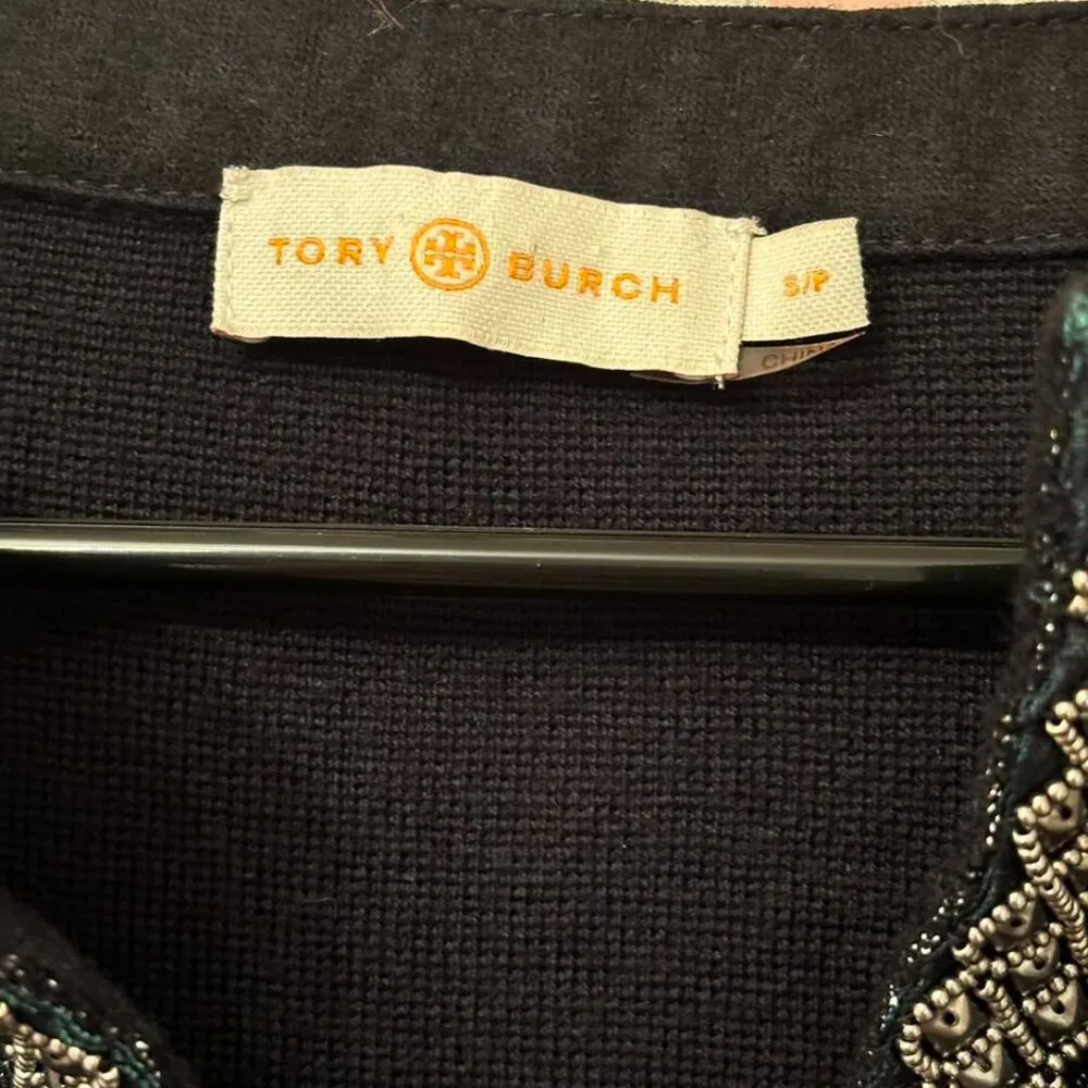 Tory Burch Merino Wool V-Neck Tunic - Image 4