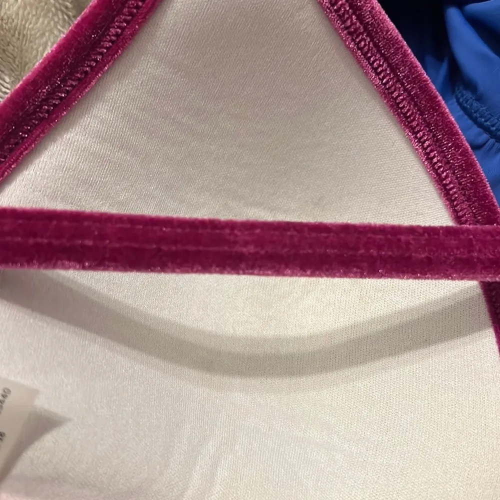 - Victoria’s Secret Pink Velvet Bikini Top medium*Read - Image 5