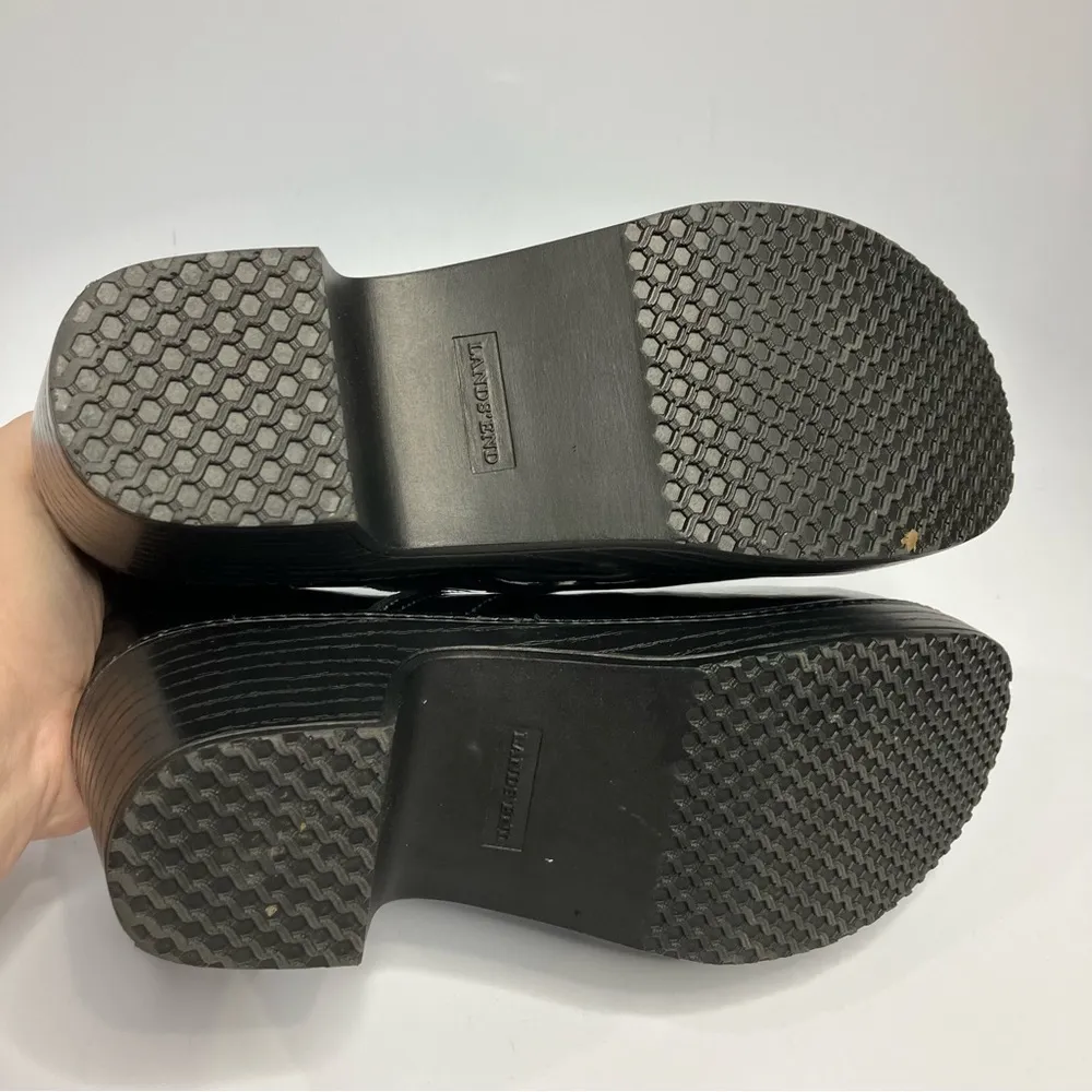 Lands‎ End black clogs size 9 - Image 7
