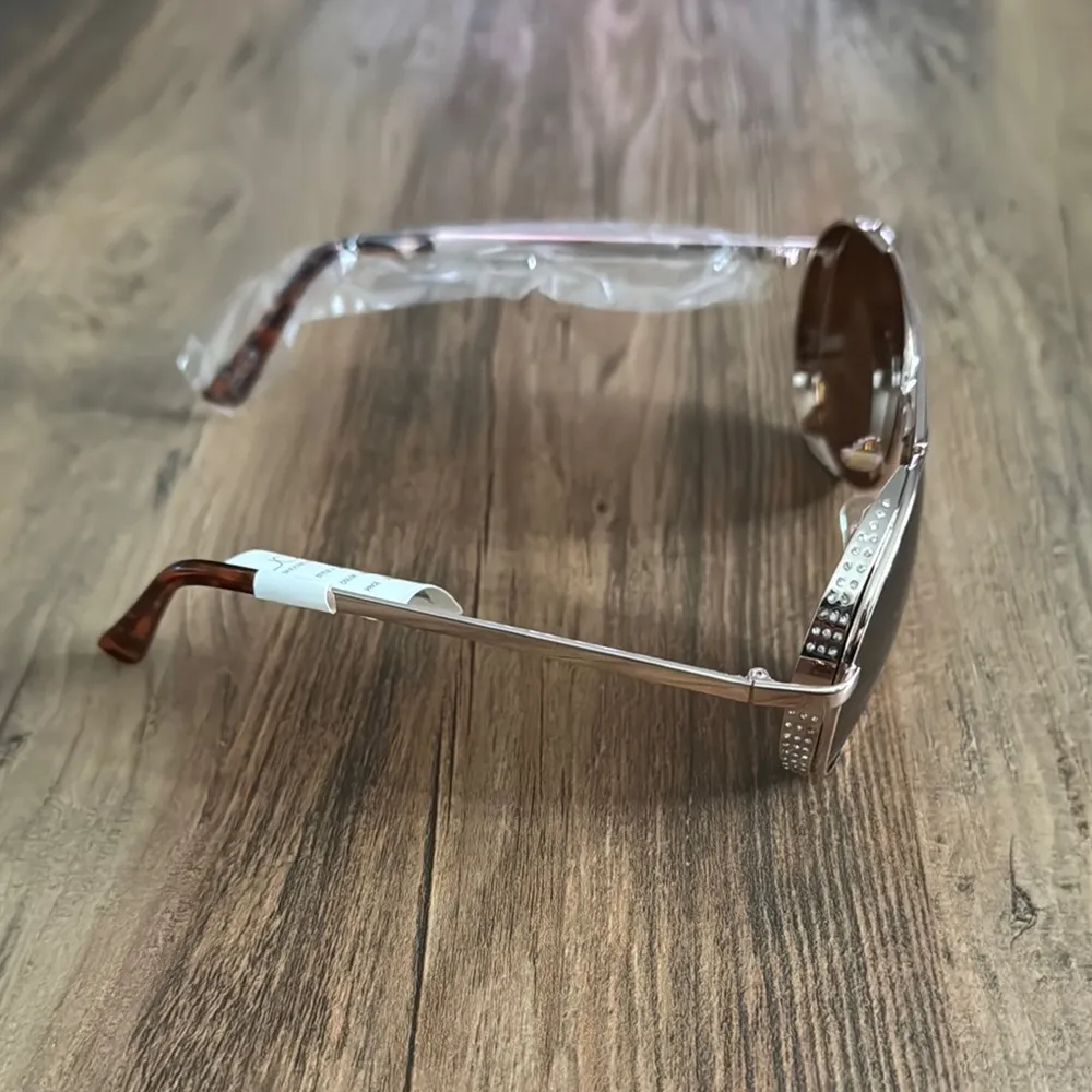 Joe's Jeans Gold and Brown Sunglasses - Image 2