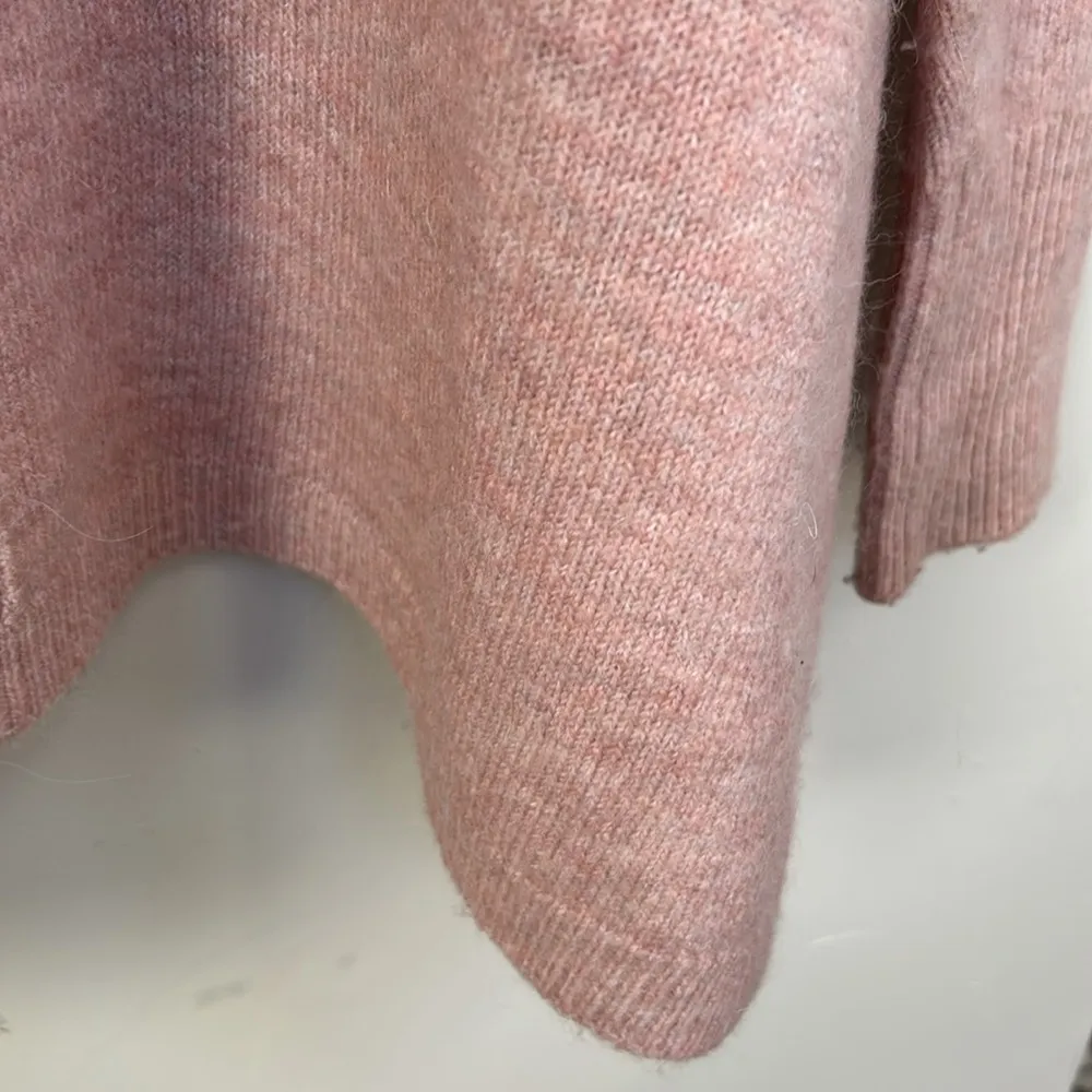 Jessica Simpson Pink Cowl Neck Sweater L - Image 6