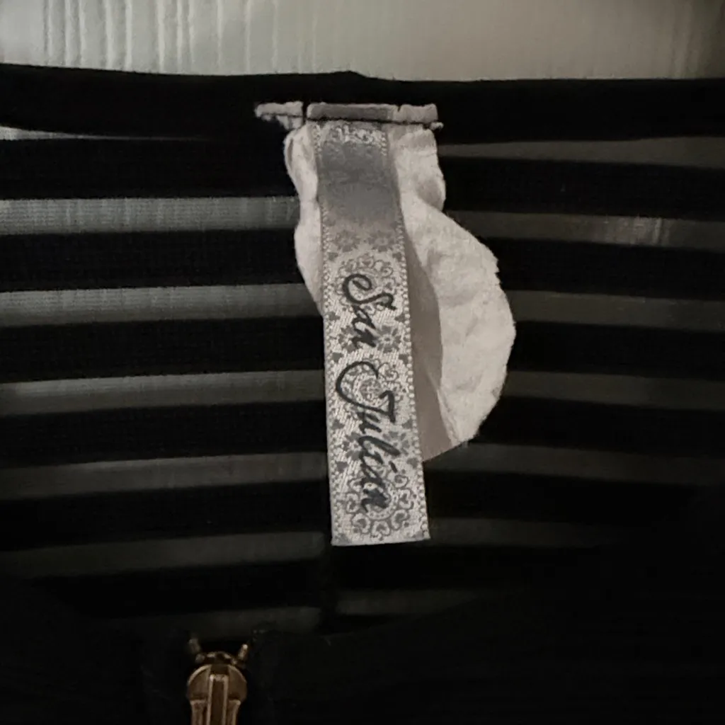 Black Sheer Women's Jacket San Julian size small - Image 2