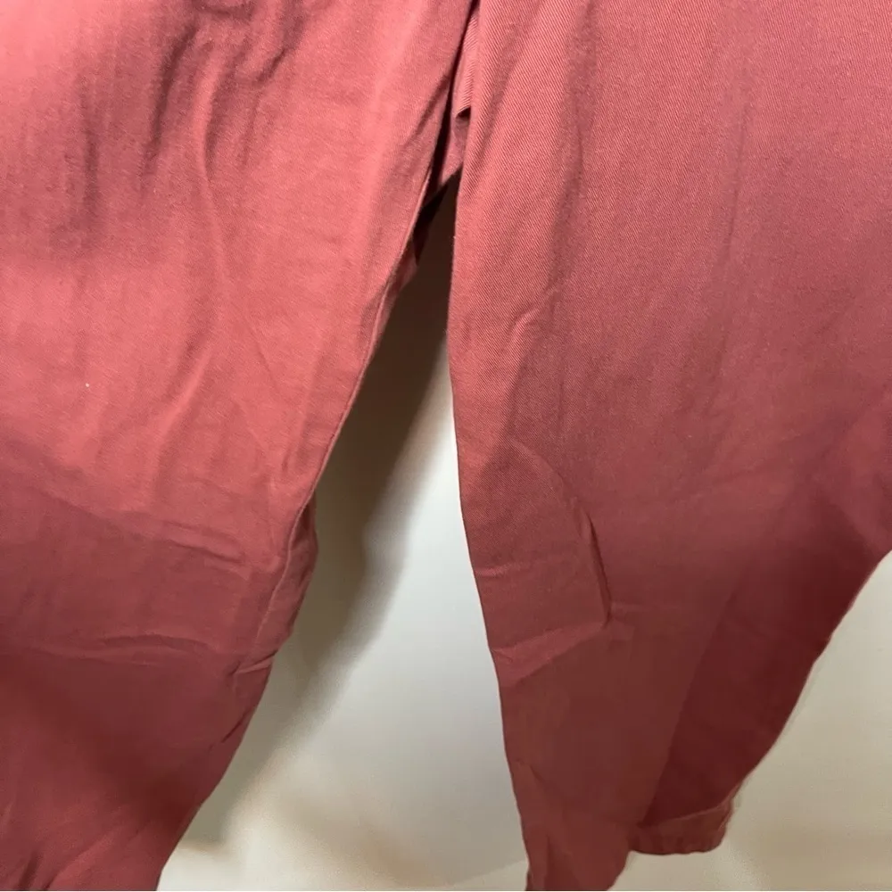 Ilana Kohn Long Sleeve Chichi Utility Coverall Jumpsuit in soft rust red sz XS - Image 6