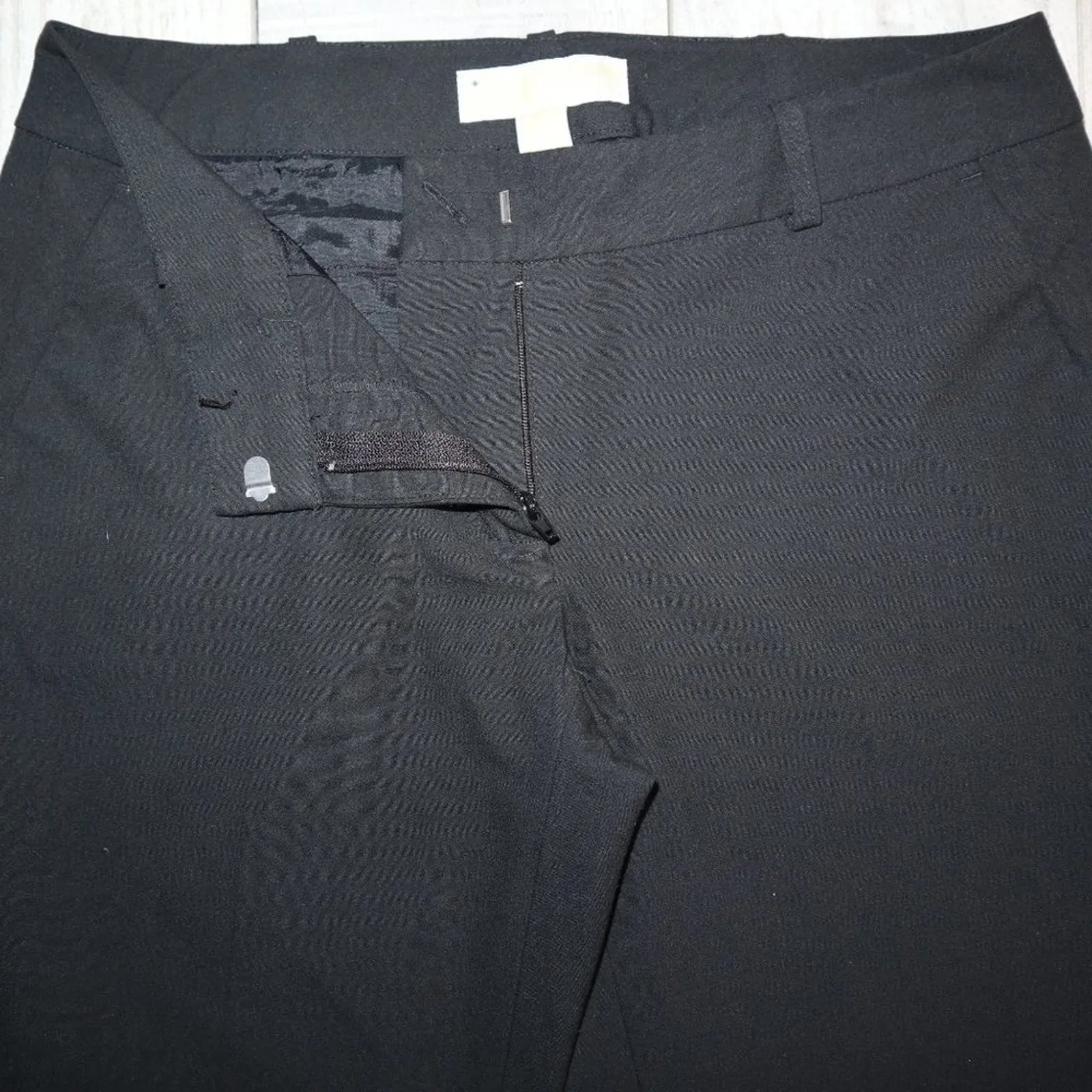 MICHAEL Michael Kors Black Dress Pants Career‎ Business Casual Trousers Size 2 - Image 6