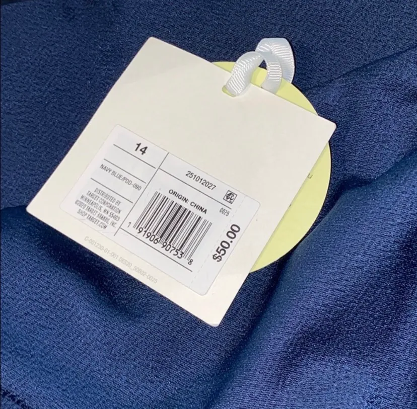 Cushnie X Target strapless asymmetrical ruched dress 14 NWT - Image 7