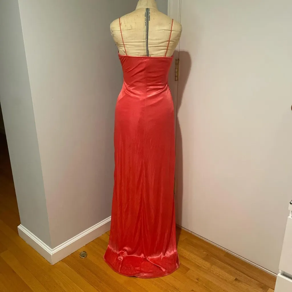 City Triangles Pink Long Formal Dress Size Medium - Image 2