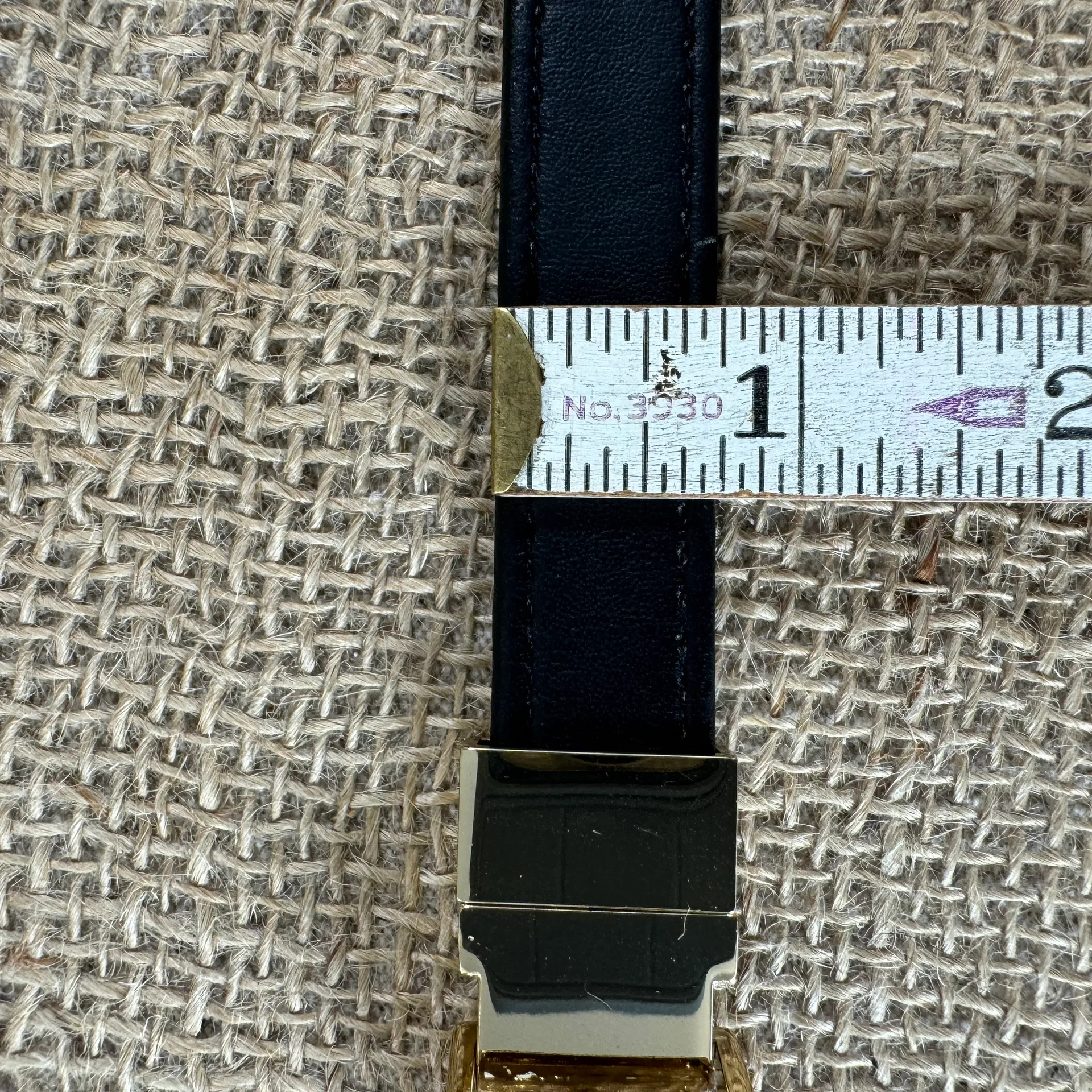 Anne Klein Women’s Designer  Reversible Leather Belt 30-34 M - Image 3