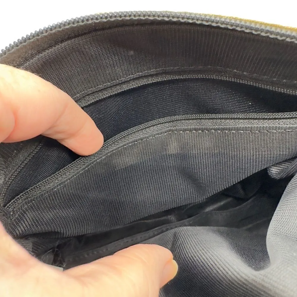 Vintage 80’s Nas Bag Leather Patchwork Crossbody Shoulder Bag Brown - Image 8