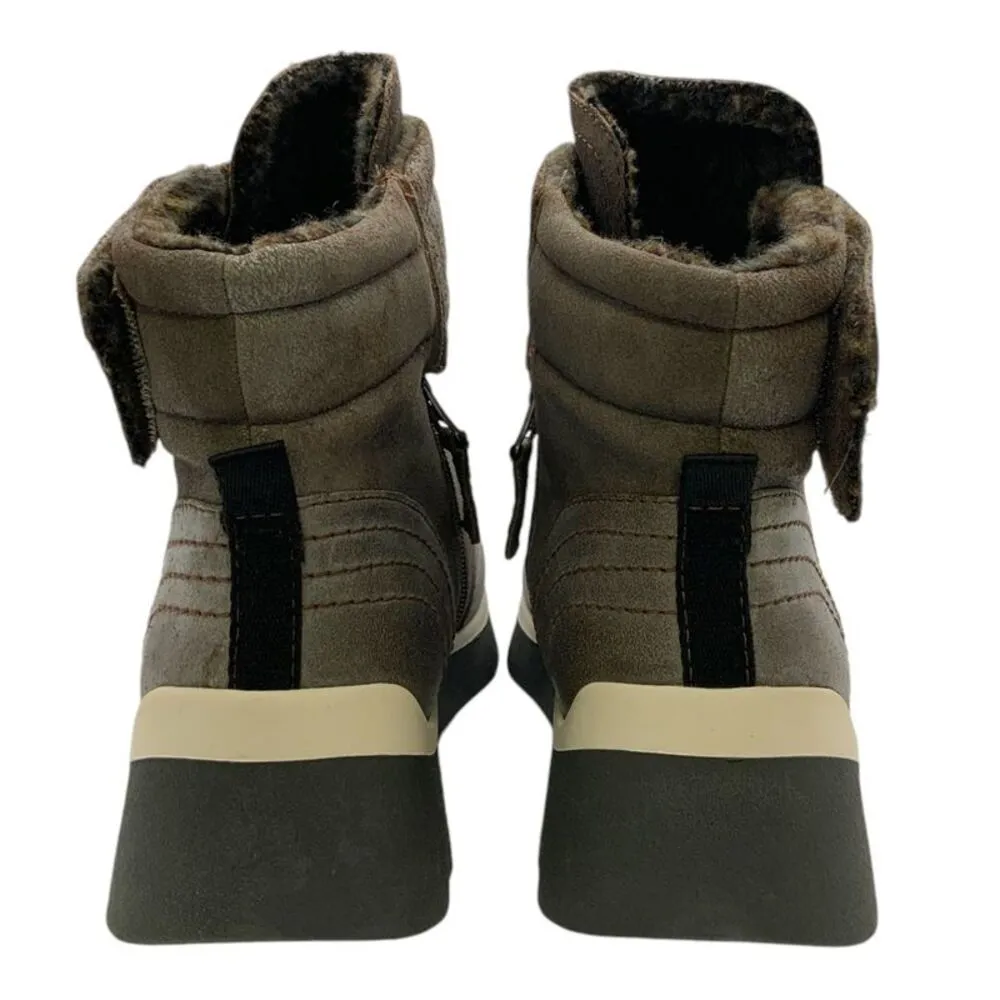 OTBT Outing Winter Ankle Boot Mint Brown US Women's 6.5M - Image 6