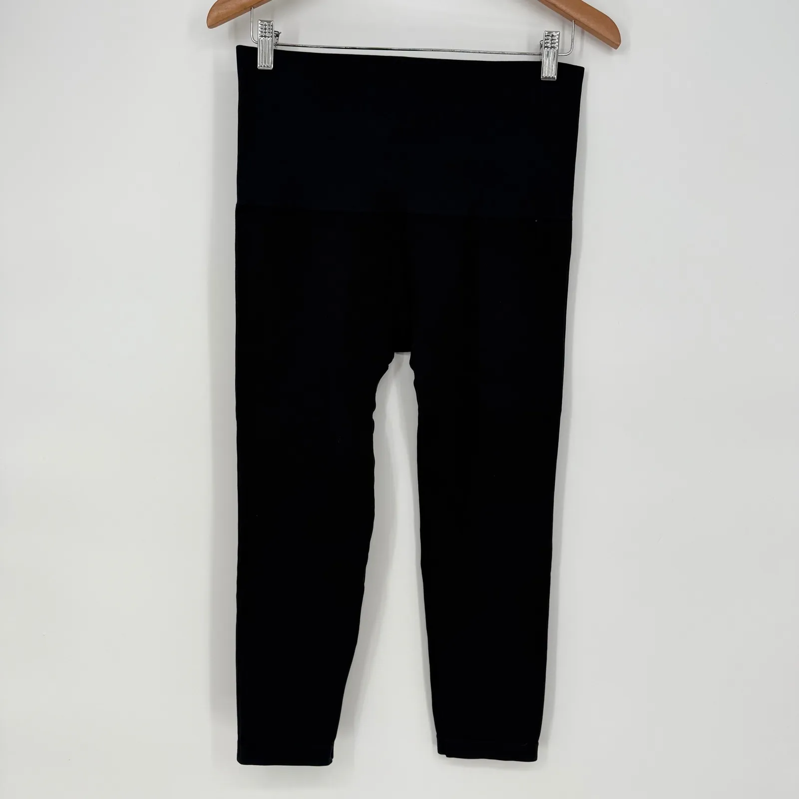 Spanx High Waist Tummy Control Seamless‎ Shaping Leggings Blue 2X - Image 6