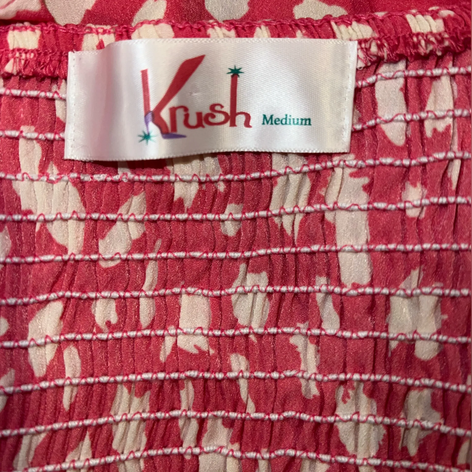 Krush Women’s  Pink Patterned Blouse. - Image 7