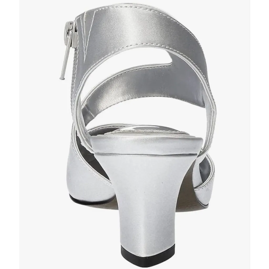 NEW Silver Easy Street Venue Dress Shoe 11W - Image 5