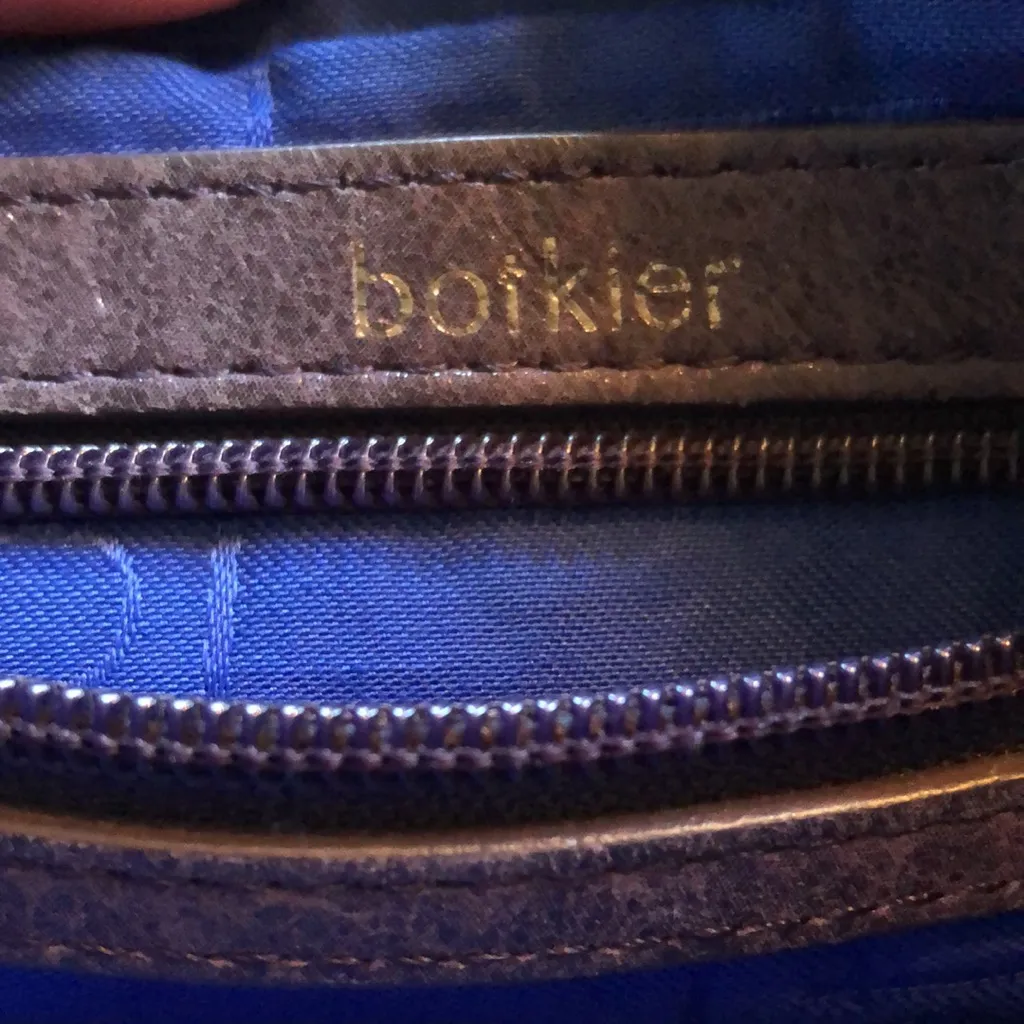 Botkier plum purple crossbody bag  with zippers and‎ studs - Image 12