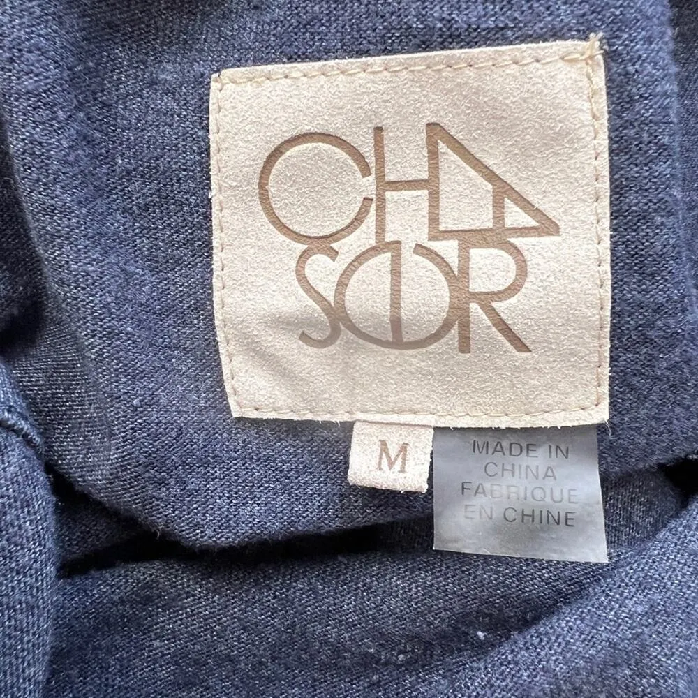 Chaser navy cutout blue tie waist mini dress crochet casual neutral sleeveless - Image 6