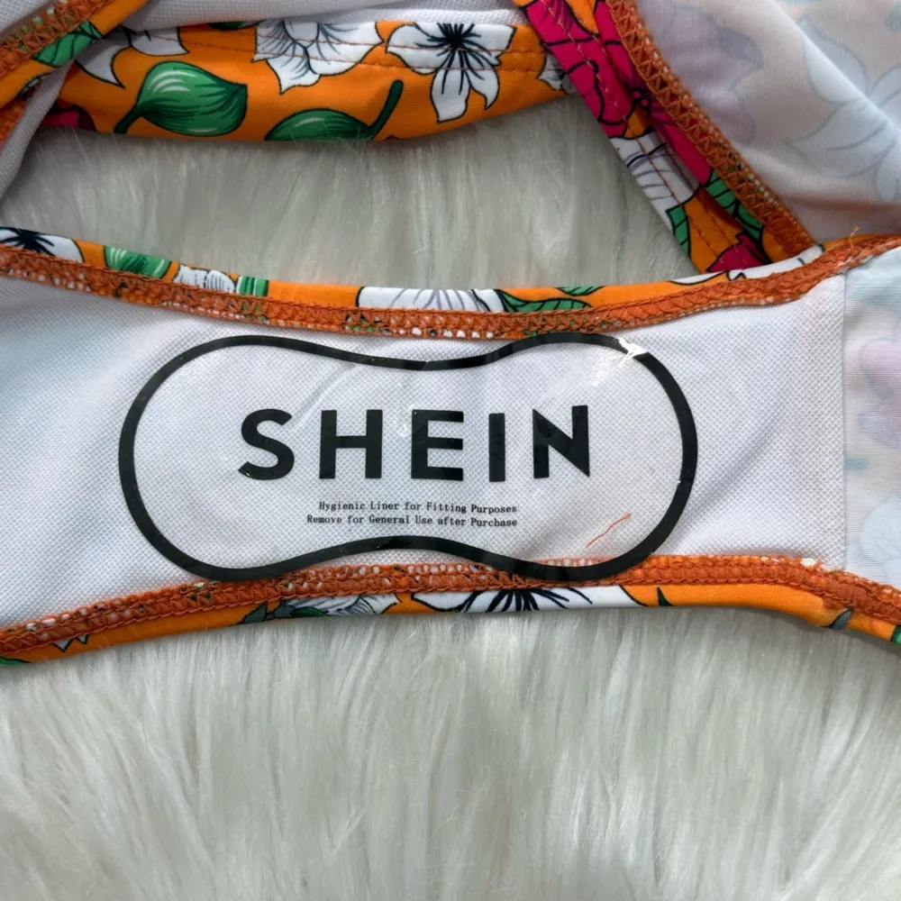 NWOT SHEIN Floral High Waisted Bikini Swimsuit - Image 8
