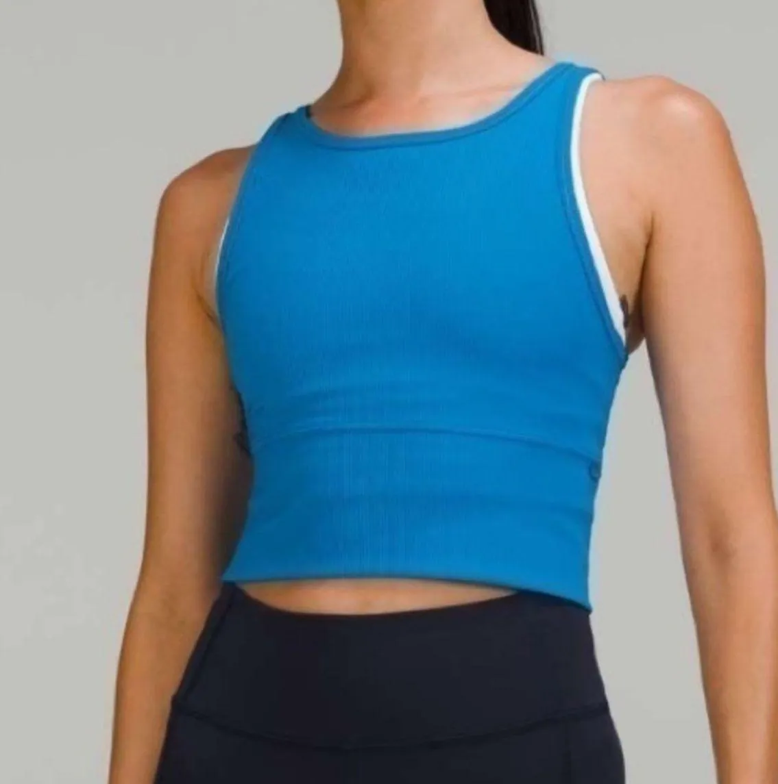 Power Pivot Ribbed Tank Top - Image 2
