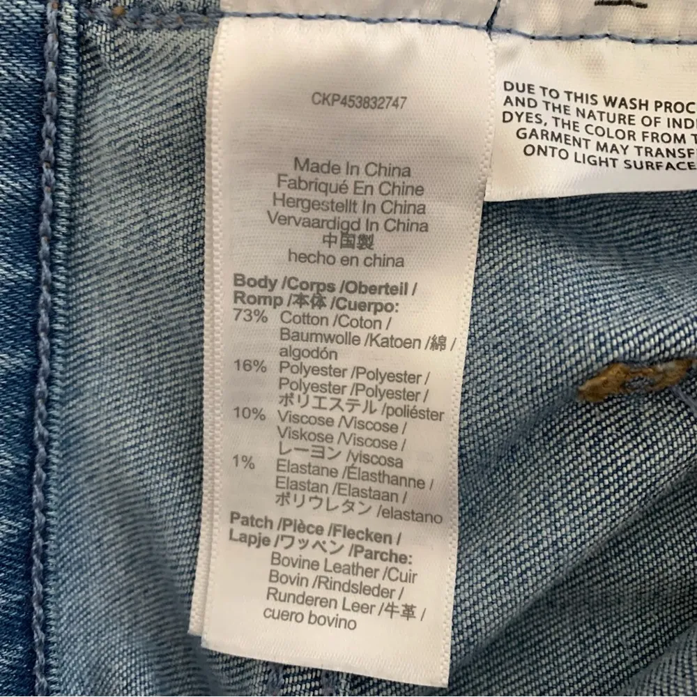 EUC  10” Roadtripper High Rise Skinny Slit Hem Jeans Size 27 - Image 12