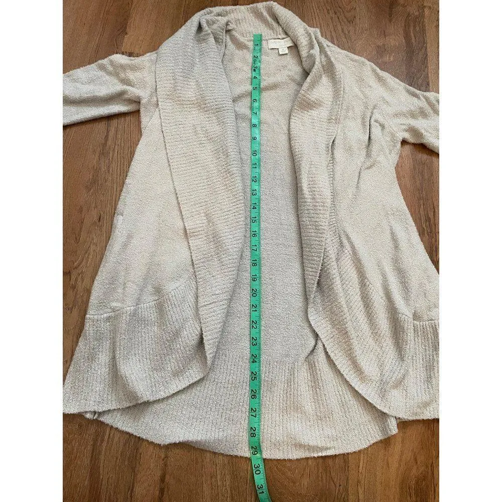 Barefoot Dreams cozychic lite open cardigan oatmeal color Size undefined - Image 5