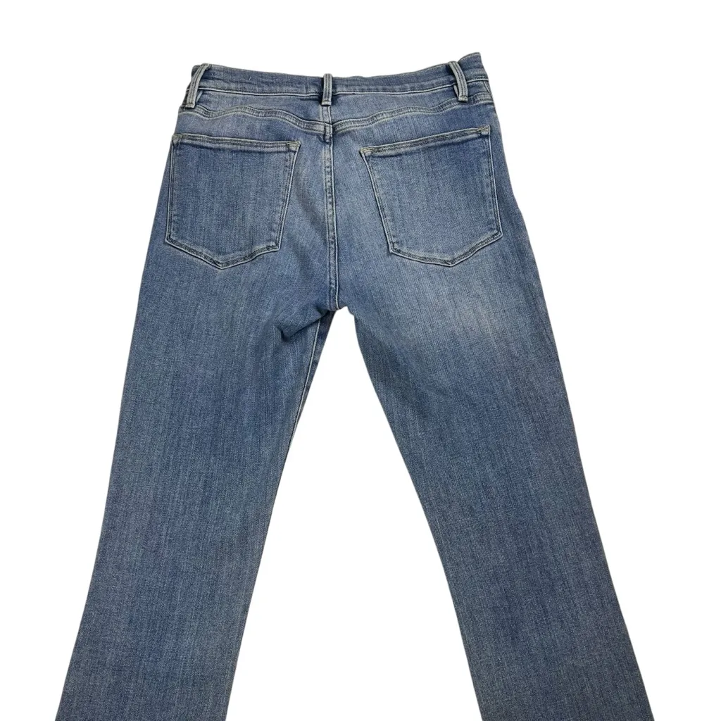 Frame Denim Le High Straight Blue Jeans - Image 8