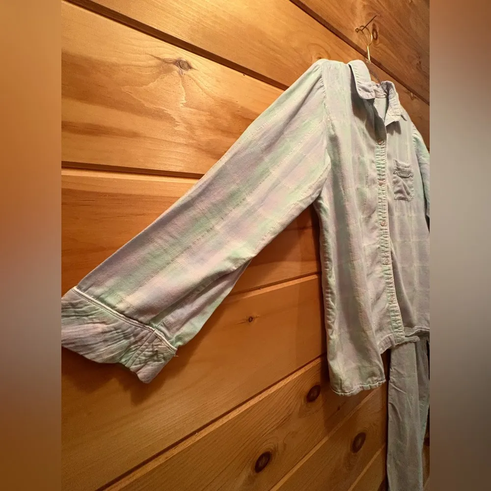 VICTORIA'S SECRET 2 PIECE LONG SLEEVE PAJAMAS SET WOMEN'S SIZE L - Image 5