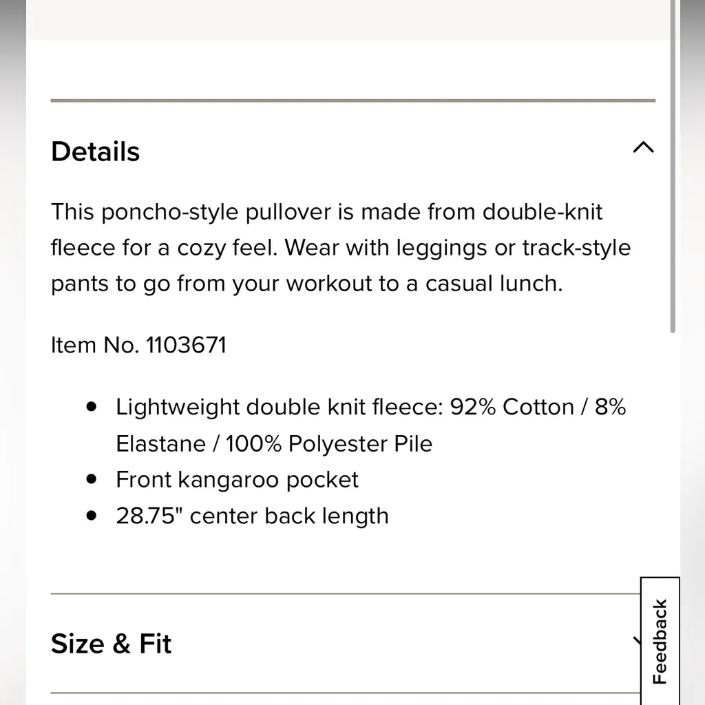 UGG WOMEN'S CHARLYNNE PONCHO in Cream Size M/L - Image 10