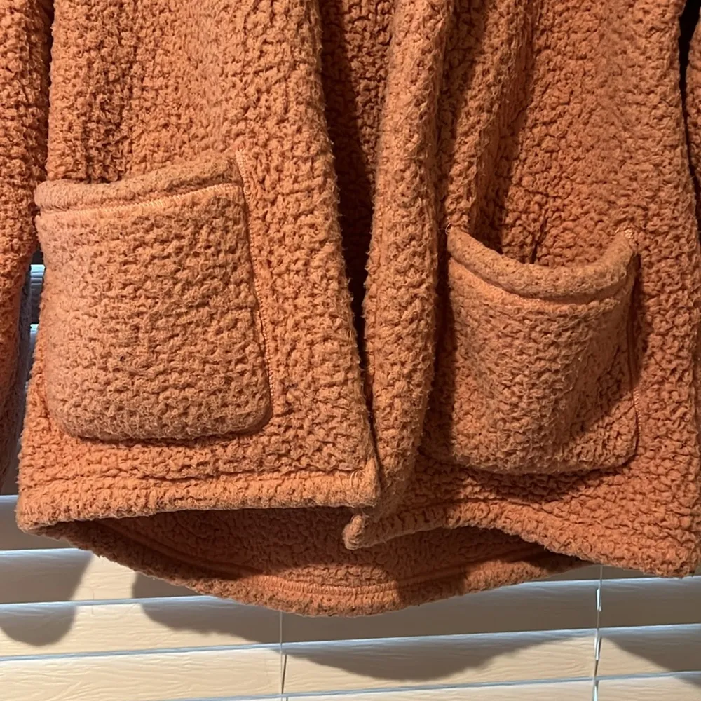 HOLLISTER Pink Fuzzy Jacket - Image 3