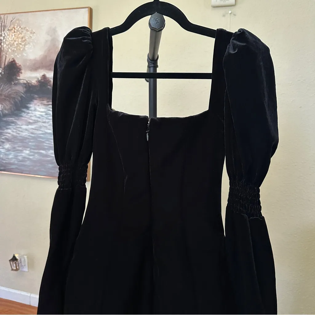 HOUSE OF CB size M  'Azaria' Black &‎ Vintage Cream Mini Dress NWOT - Image 8