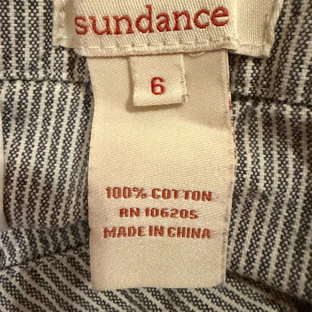 Women's Striped Cargo Shorts Multicolor Size 6 Blue - Image 7