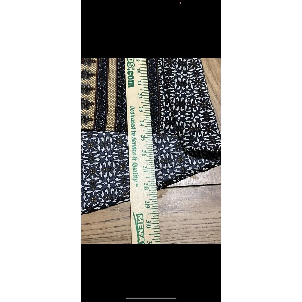 West Kei Women Size‎ Large Sleeveless Paisley Shirt Lightweight Career Party - Image 3