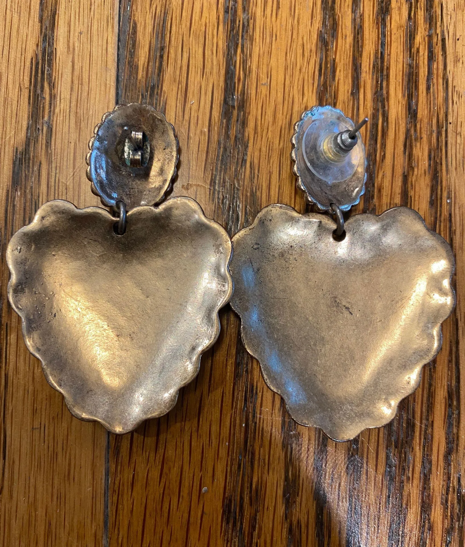 Mudd Gold Dangly Earrings - Image 3