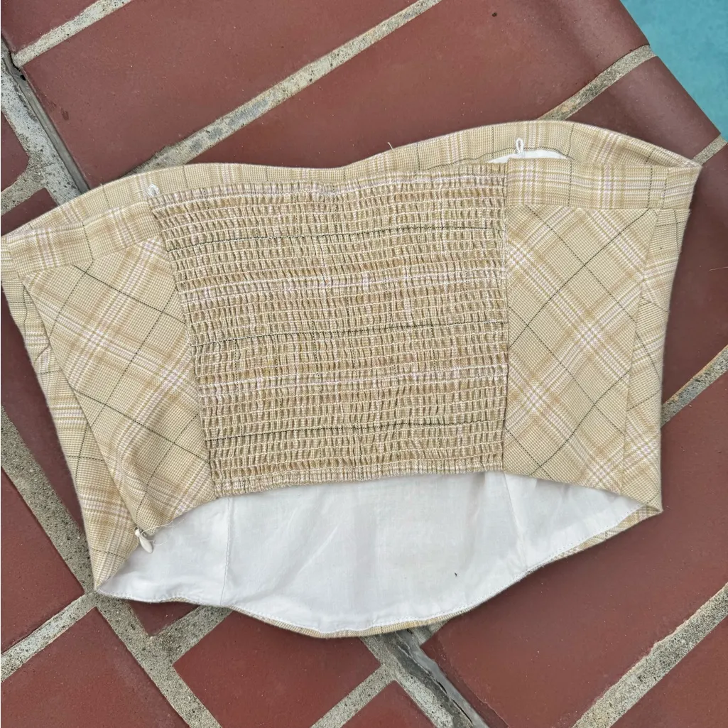 Free People Out West Corset, Ivory Combo, 6 - Image 3