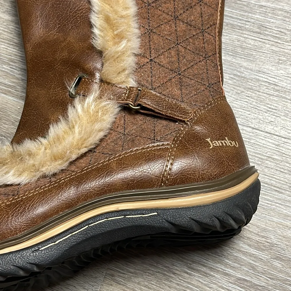 Jambu Arctic Vegan Water Resistant Snow Boots Size 7 Medium - Image 5