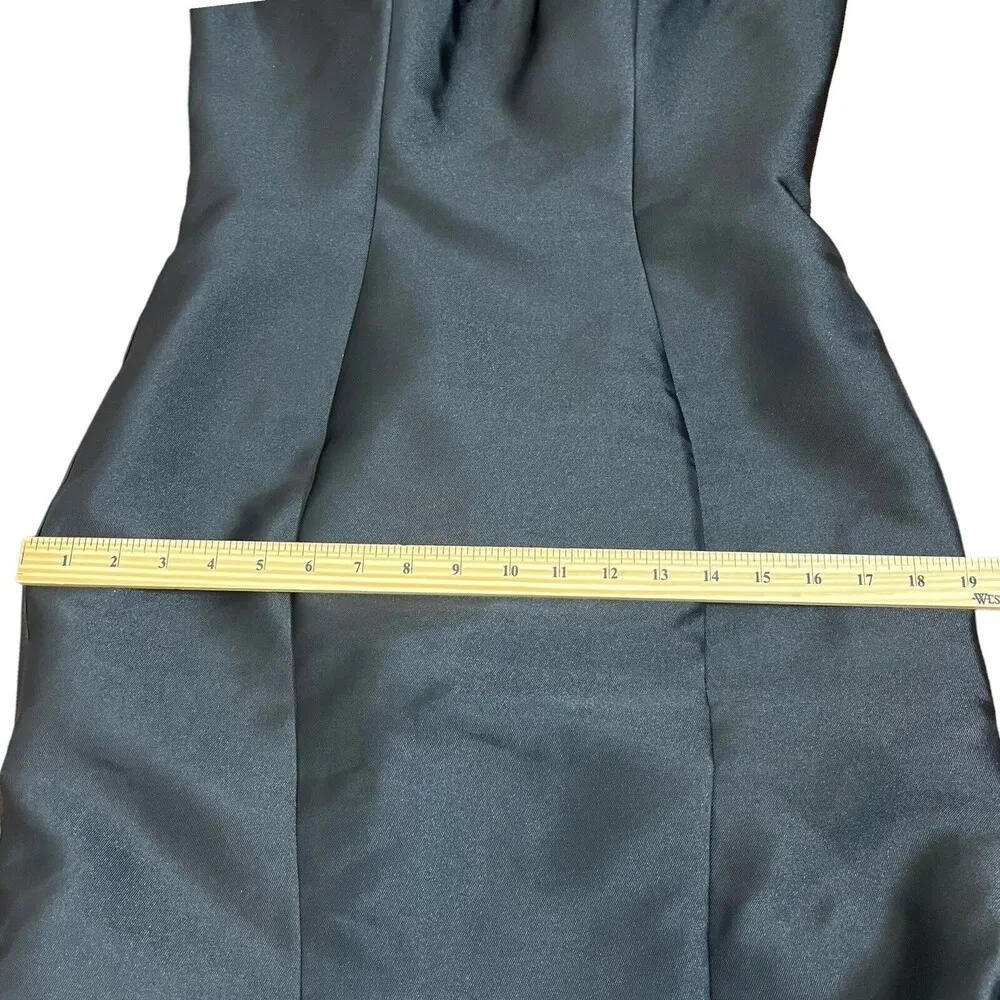 Mac Duggal Shiny Satin Mermaid Dress Long Ball Gown Prom Party Women’s Size 10 - Image 12