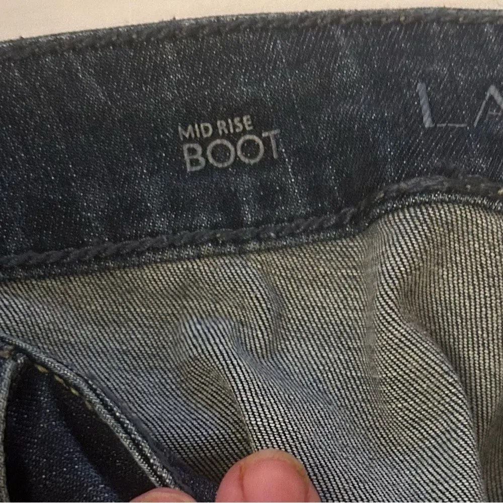 NWT Lane Bryant Mid Rise Boot Cut Jean - Size 24 Regular - Image 4