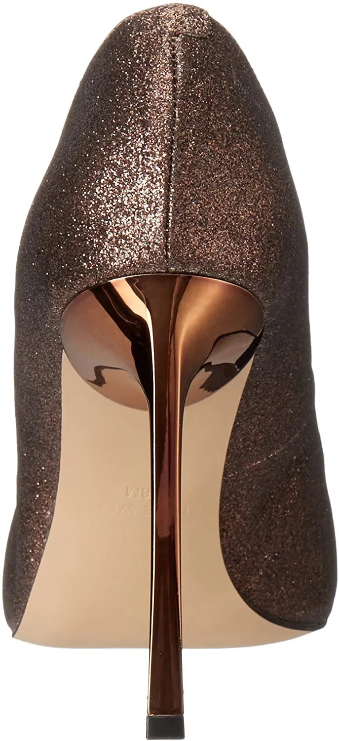 NWKAYLEE Bronze Glitter Stilettos  - Image 3