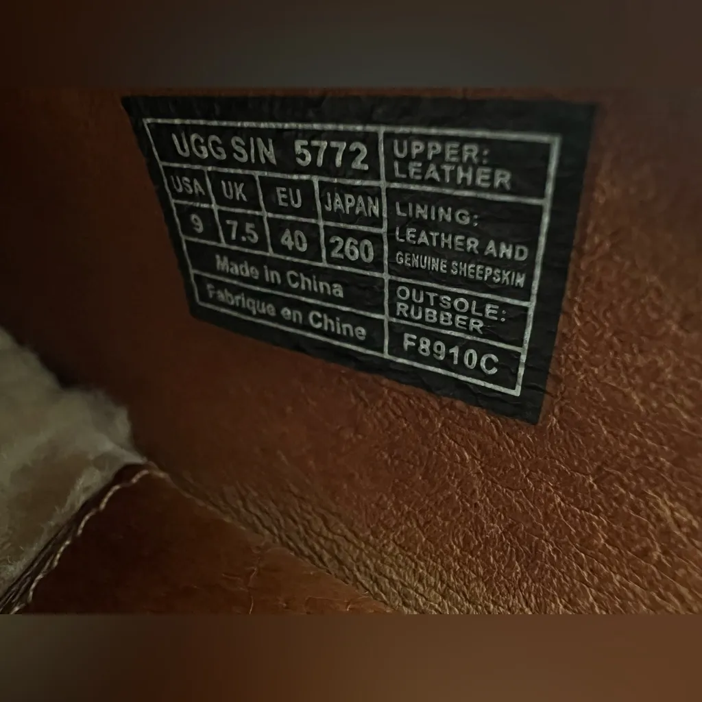 UGG Abbie Studded Suede Platform Clogs in size 9 - Image 7